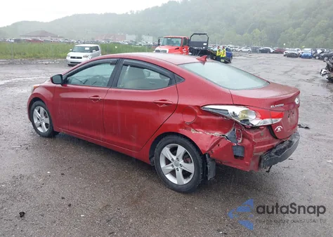 2011 Hyundai Elantra Gls (Ulsan Plant) из США, поврежденный, VIN KMHDH4AE1BU138228